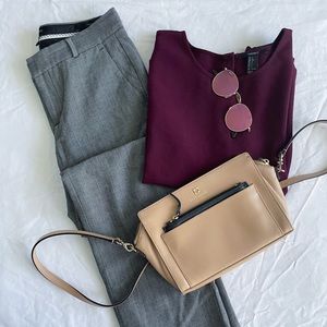 Banana Republic Trouser-Fit Washable Wool-Blend Pant